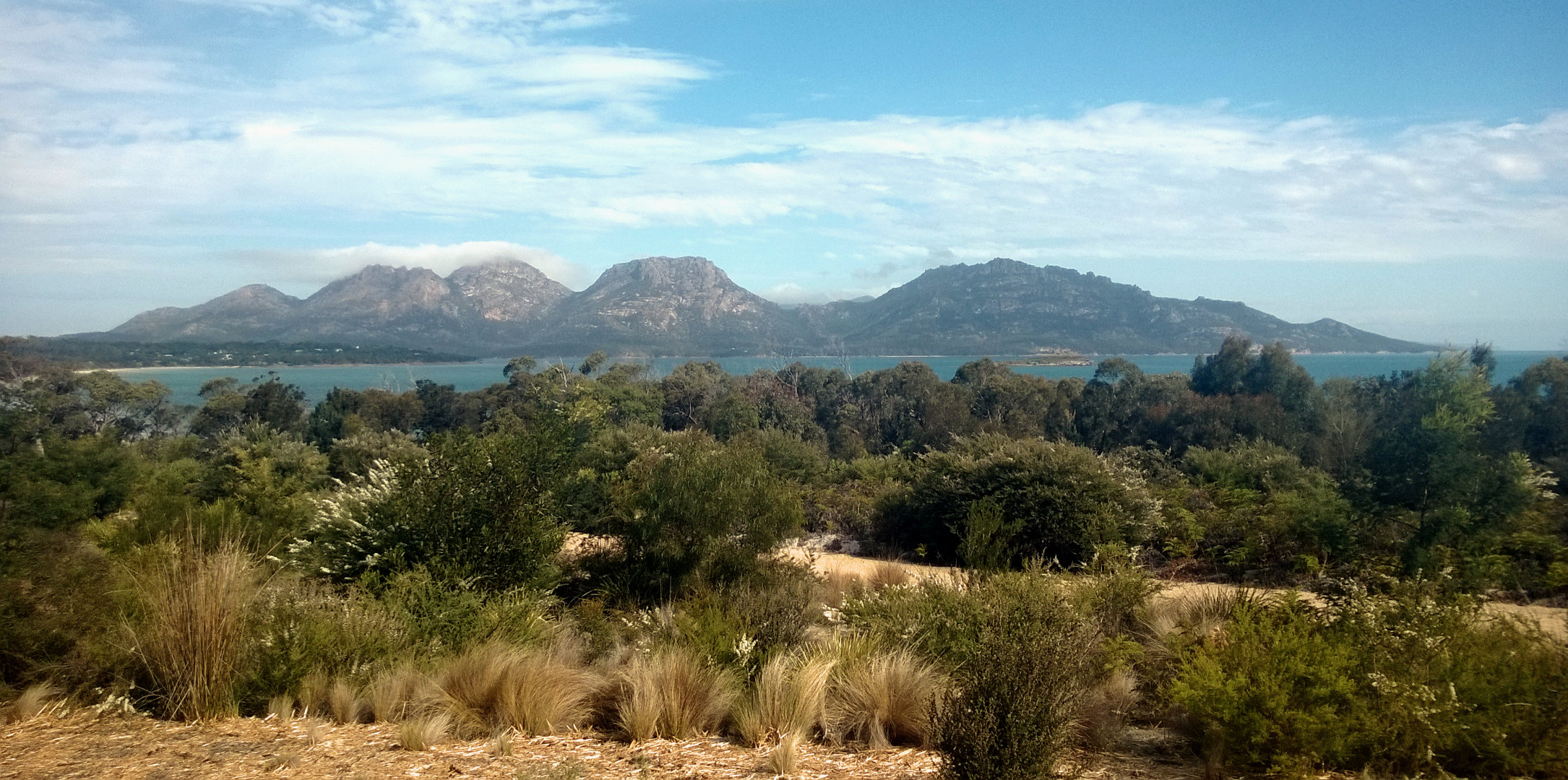 Coles Bay on Tasmania's east coast